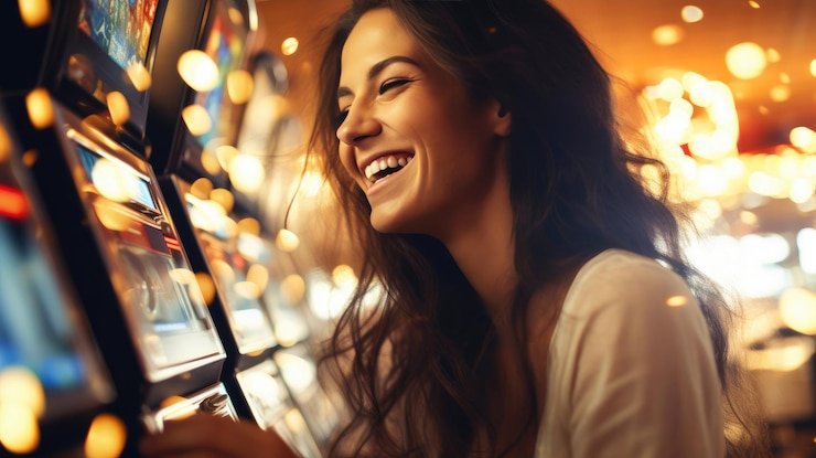 Antarmuka aplikasi pompa4d menampilkan menu utama dengan akses ke slot games dan live casino